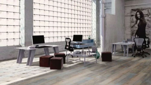 Blue Salvaged Wood 4103