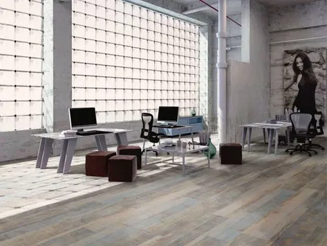 Polyflor Expona Commercial - Blue Salvaged Wood 4103