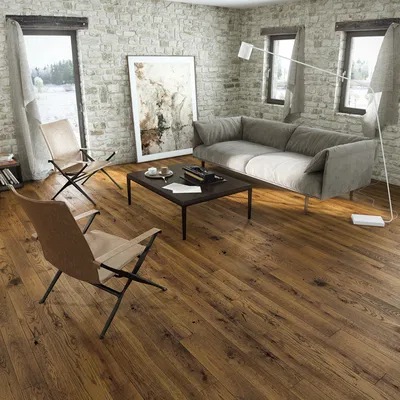 Timba Floor 5G Engineered Oak - Deep Smoked Oak: Matt Lacquered 2048