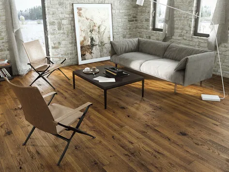 Timba Floor 5G Engineered Oak - Deep Smoked Oak: Matt Lacquered 2048