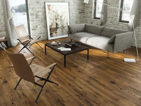 Timba Floor 5G Engineered Oak - Deep Smoked Oak: Matt Lacquered 2048