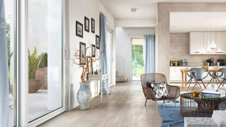 Grey Oak: Brushed Matt Lacquered 2051