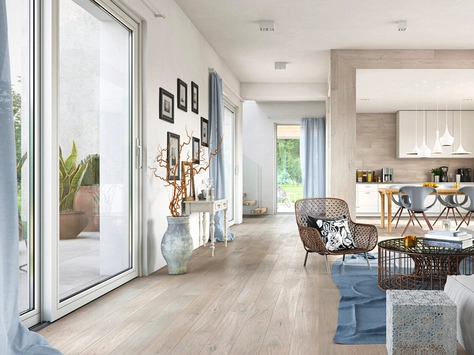 Timba Floor 5G Engineered Oak - Grey Oak: Brushed Matt Lacquered 2051