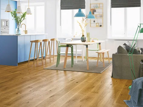 Timba Floor 5G Engineered Oak - Smoked Oak: Brushed Matt Lacquered 2060