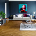 Timba Floor Loc Engineered Herringbone – Smoked Oak Brushed Matt Lacquered 2066