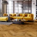 Timba Floor Engineered Chevron – Smoked Oak Brushed Matt Lacquered 2069