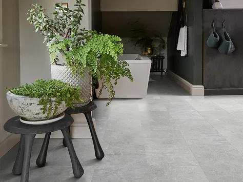 Polyflor Camaro Rigid Core - Tribeca Cement 4151