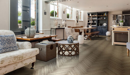 Luvanto Design Contemporary Herringbone -  Reclaimed Oak