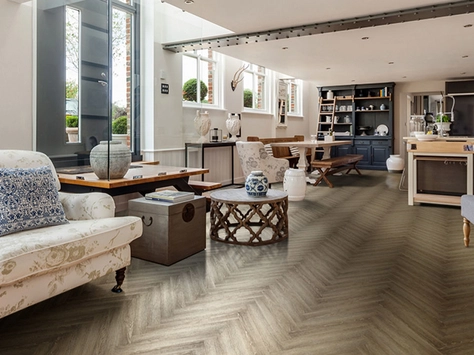 Luvanto Design Contemporary Herringbone - Reclaimed Oak
