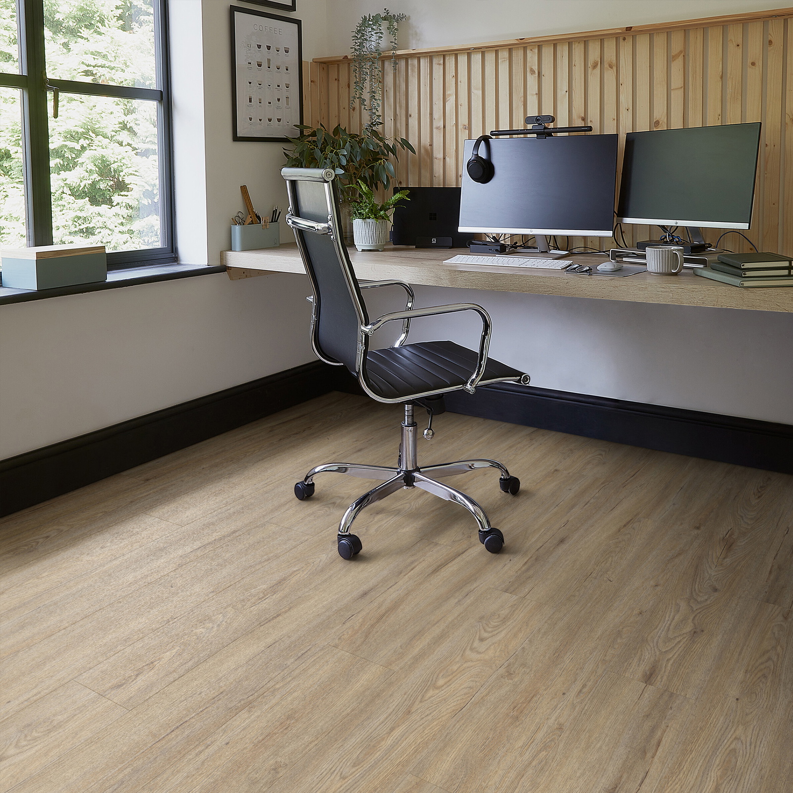 Polyflor Camaro Rigid Core - Quayside Oak 4139