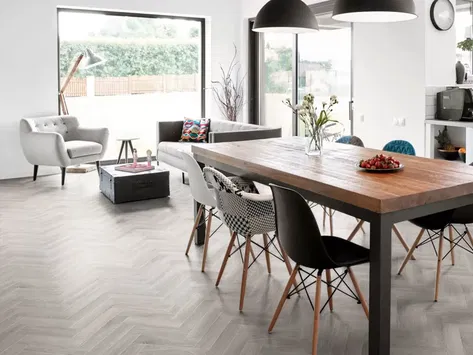 Luvanto Design Herringbone - Pearl Oak