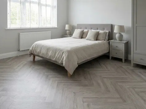 Royal Click Pro Herringbone Weathered Grey Oak