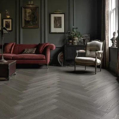 Royal Click Pro Herringbone Thunderstorm Grey