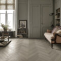 Royal Click Pro Herringbone Weathered Grey Oak