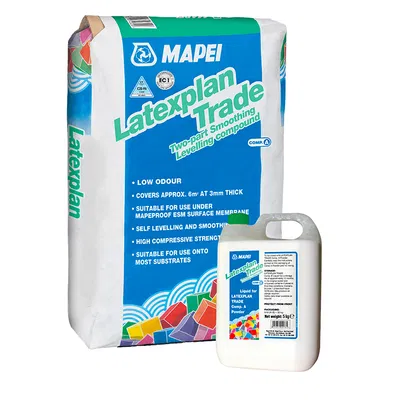 Mapei Latexplan Trade 25kg / 5kg (Bag & Bottle)