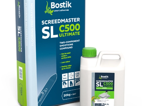 Bostik Screedmaster SL C500 Ultimate 20kg / 4.3L (Bag & Bottle)