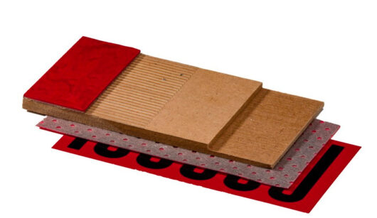 Unifloor Heat-Pak Floor Heating Pre Fab Subfloor System - 7mm