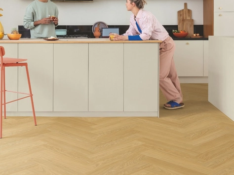 Quick-Step Alpha Ciro Herringbone - Pure Oak Honey AVHBU40360