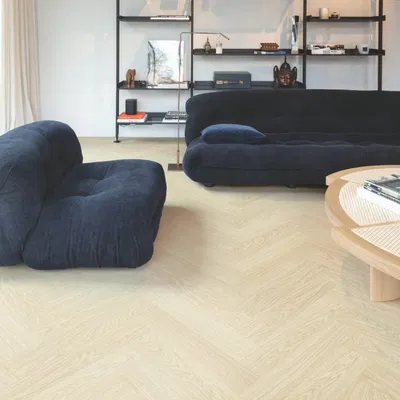 Quick-Step Alpha Ciro Herringbone - Pure Oak Polar AVHBU40361