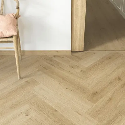 Quick-Step Alpha Ciro Herringbone - Botanic Beige AVHBU40362