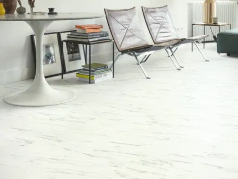 Quick-Step Alpha Oro Base - Marble Carrara White AVSTT40136
