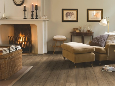 Quick-Step Impressive Ultra - Scraped Oak Grey Brown IMU1850