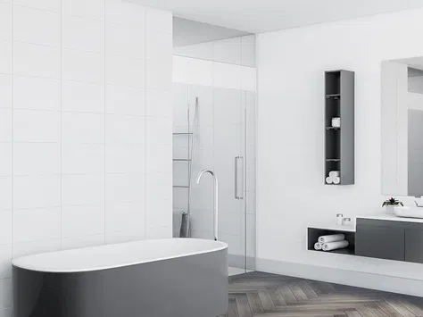 Luvanto Design Contemporary Herringbone - Smoked Charcoal