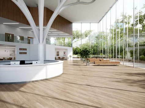 Polyflor Expona Commercial - Blond Limed Oak 4081