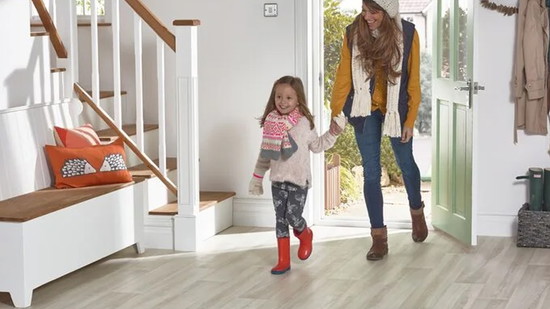 Polyflor Secura PUR - White Limed Ash 2160