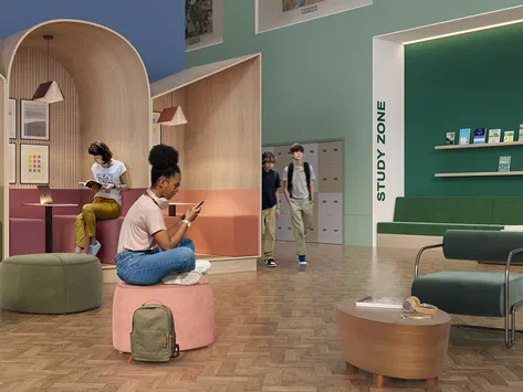 Polysafe Wood FX - Eton Oak Parquet 3392