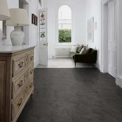 Polyflor Camaro Rigid Core - Black Shadow Slate 4168