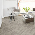 FirmFit Rigid Core Planks – Whitewashed Oak Herringbone CW-1447