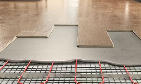 lvt underfloor heating