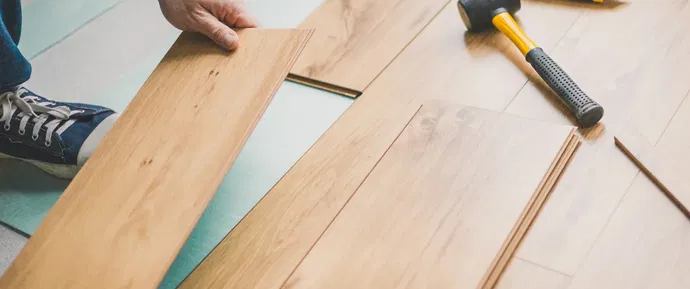 What is a floating floor?
