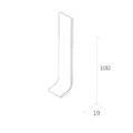 Quantum QZ100 SO Flexible SIt-On Skirting 2m