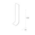 Quantum QZ100 SO Flexible SIt-On Skirting 2m