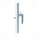 Gradus TC47 Tile Cap 2.5m