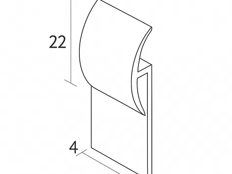 Quantum ZUCS1 Capping Strip 2m