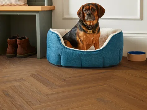Palio by Karndean Essenza - Bologna Oak Herringbone SM-PVP404