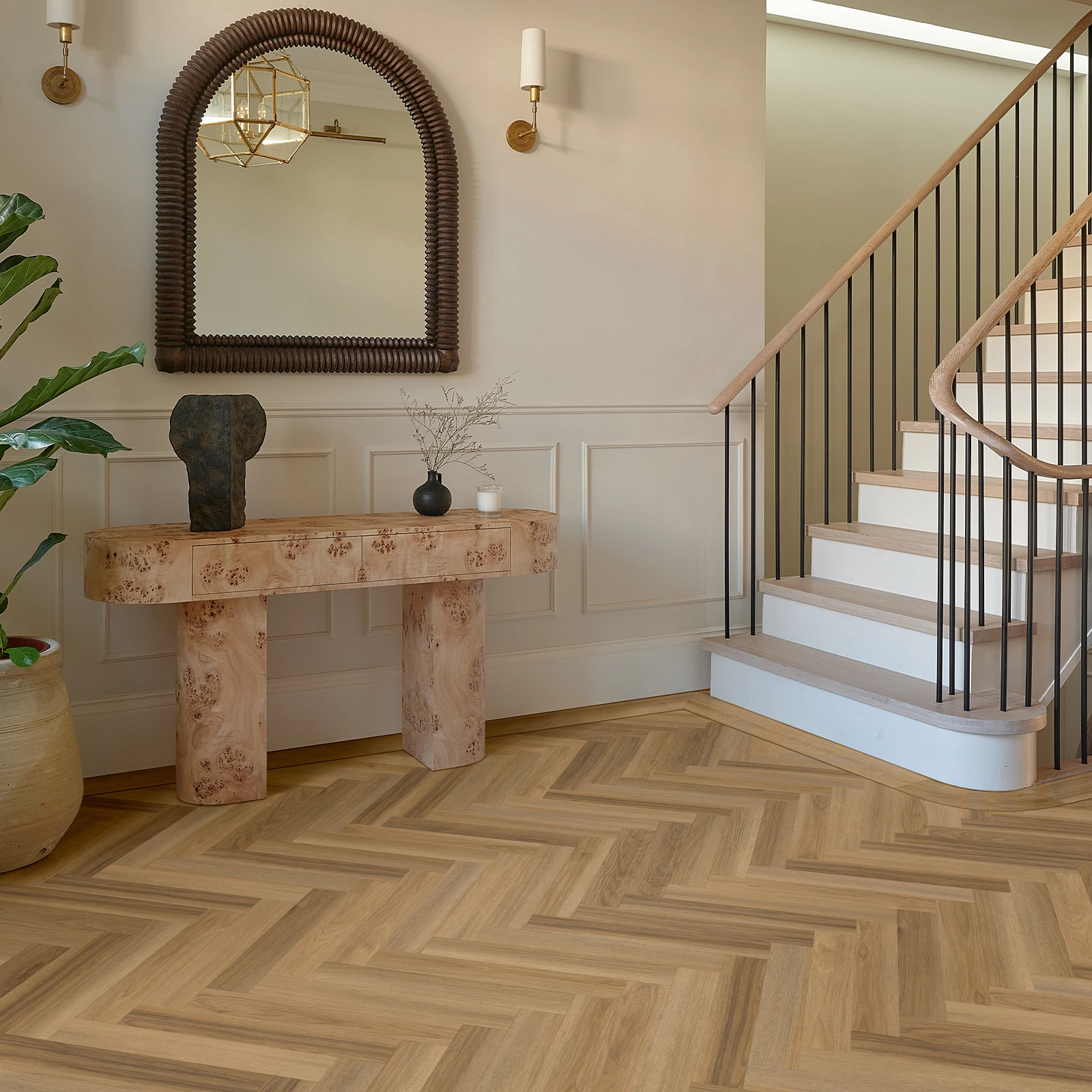 Palio by Karndean Essenza - Belluno Ash Herringbone SM-PVP408