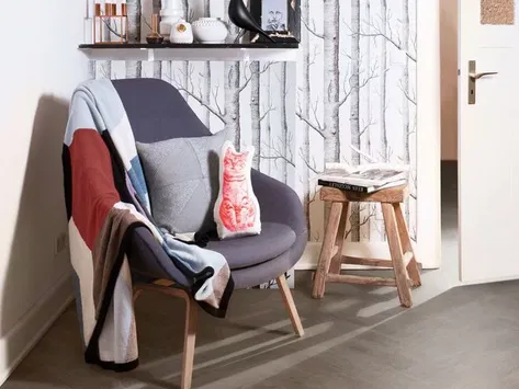 Polyflor Designatex - Smokehouse Oak Herringbone 2139