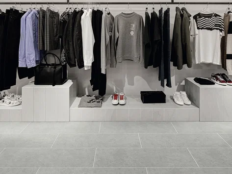 Polyflor Expona Bevel Line - Grey Tumbled Stone 2831