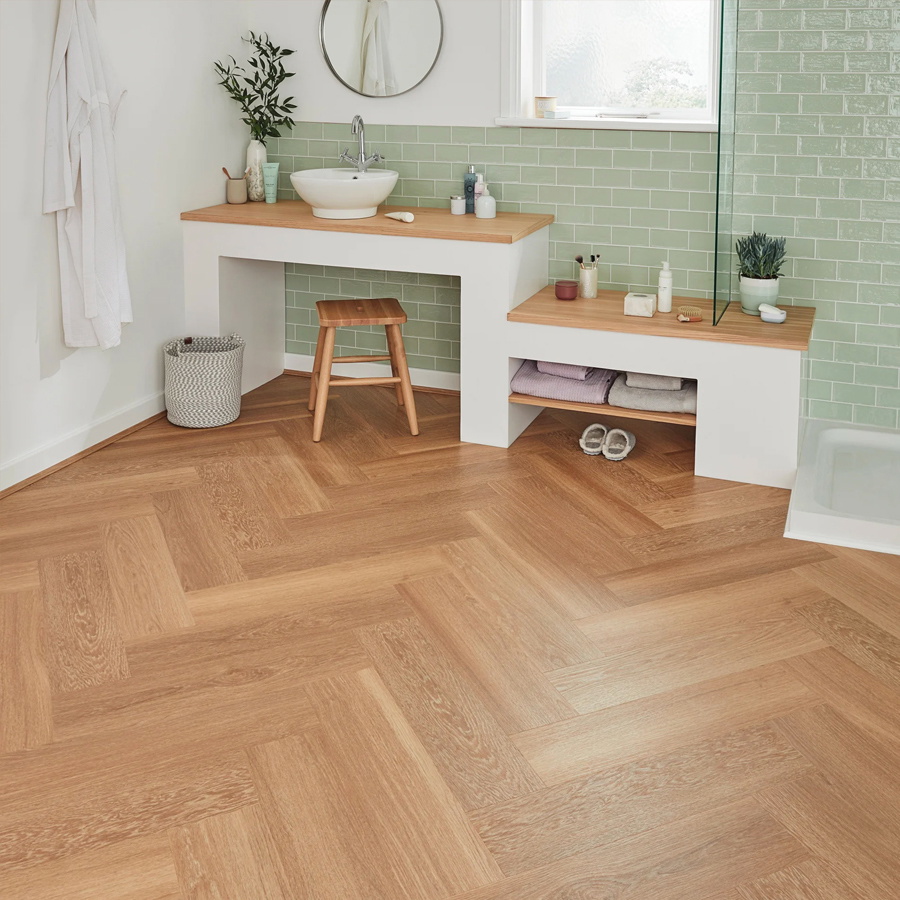 Karndean Van Gogh Rigid Core - Warm Brushed Oak SM-VGW121T-RKP