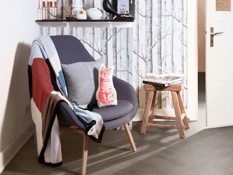 Polyflor Designatex - Smokehouse Oak Herringbone 2139