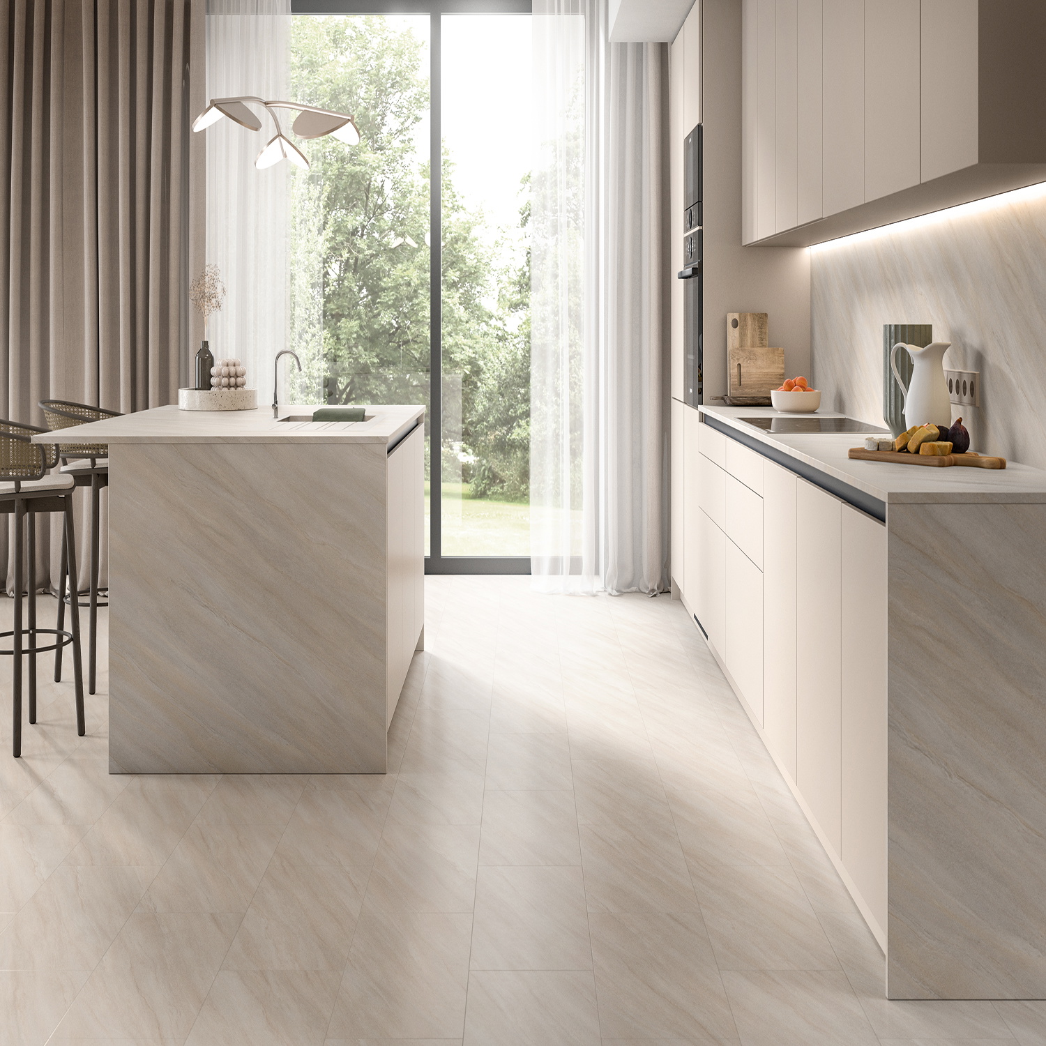 Egger NatureSense Aqua Kingsize – Sand Grey Calvia Stone ELF676