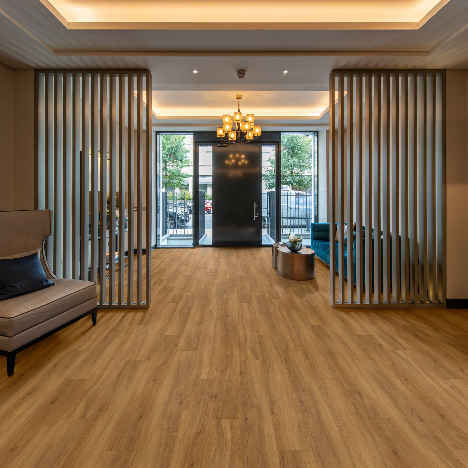 Polyflor Fusionline - Honey Rich Oak 1064