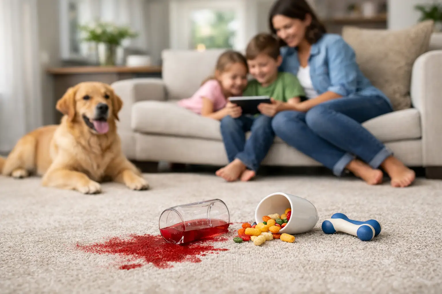 Best Stain Resistant Carpets for Busy Homes