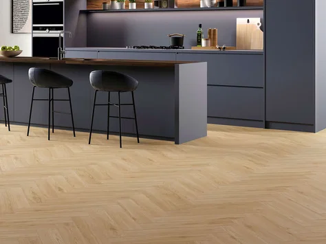 Alsafloor Allure Herringbone - Doha Oak