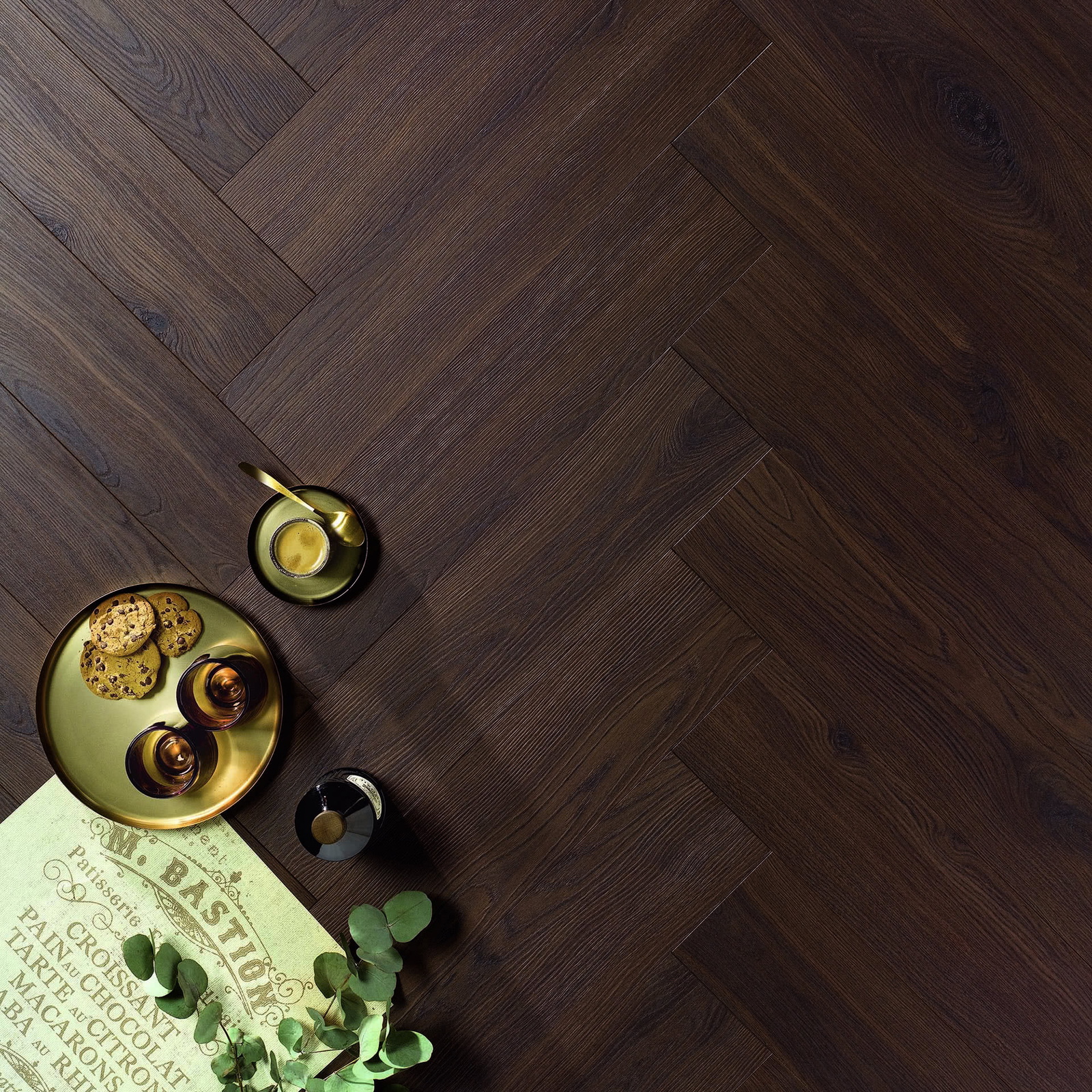 Alsafloor Allure Herringbone - Ghana Oak