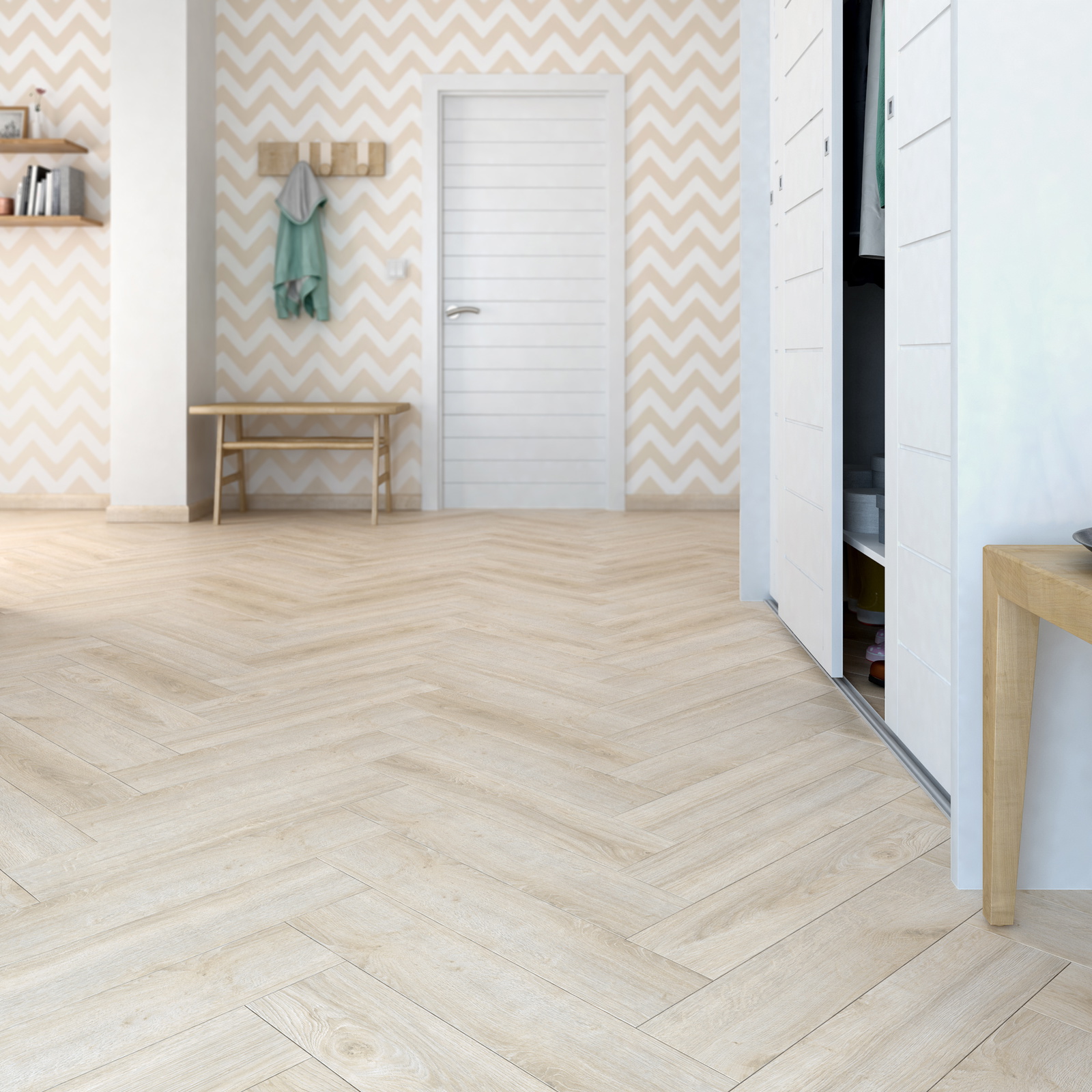 Alsafloor Solid Plus Herringbone - Jefferson